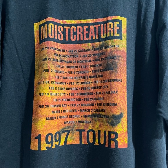 1997 Moist Tour Shirt - Picture 6 of 6